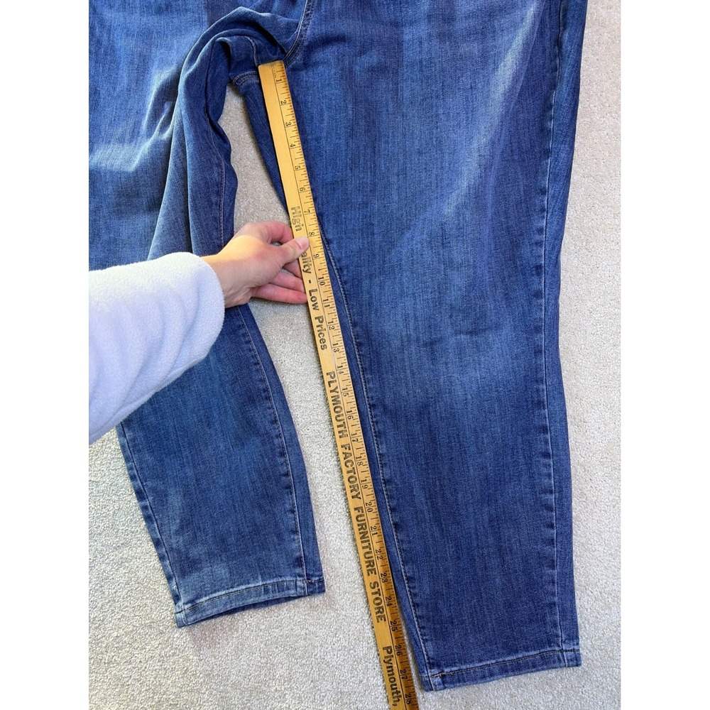 Sonoma High Rise Skinny Jeans Womens 22W Blue Denim Stretch Plus Size NWOT - Picture 7 of 8